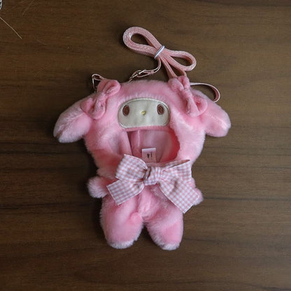 Labubu Melody Outfit - Doll Clothing (Onesie + Lanyard)